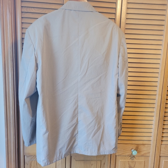 Massimo Moda Beige VTG Jacket with Pockets - Picture 2 of 6